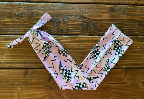 Light Pink Checkered Bolt