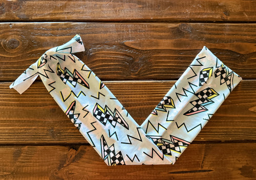 Light Blue Checkered Bolt