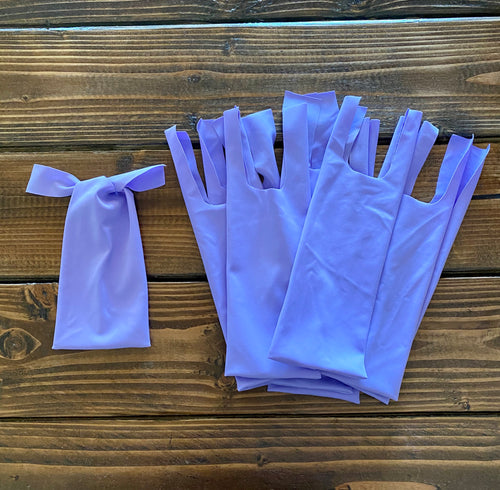 Lavender - 10 Two-String Mane Bags