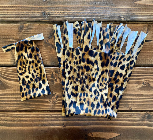 Leopard - 10 Two-String Mane Bags