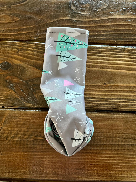 Grey Christmas Trees Wrap Made-To-Order
